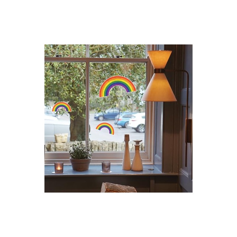 Beistle Rainbow Clings