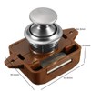Push Button Latch Catch Keyless Door Lock Cupboard Drawer Door