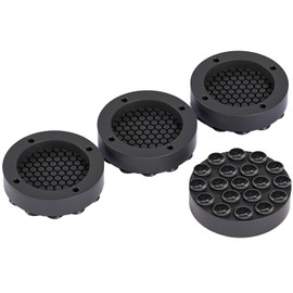 4 Pcs Anti Vibration Pads For Washing Machine, Foot pads with suction cups Prevent Sliding Out, Soundproofing Base for Appliances, Floor Protector