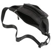 ZZNICK Genuine Leather Fanny Pack, Belt Bag, Multifunction Hip Bum