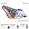 KAMDKI Right Passenger Side Headlight FIt for 2008 2009 2010
