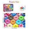 500 Pieces Jigsaw Puzzles Donuts for Adults and Teens and