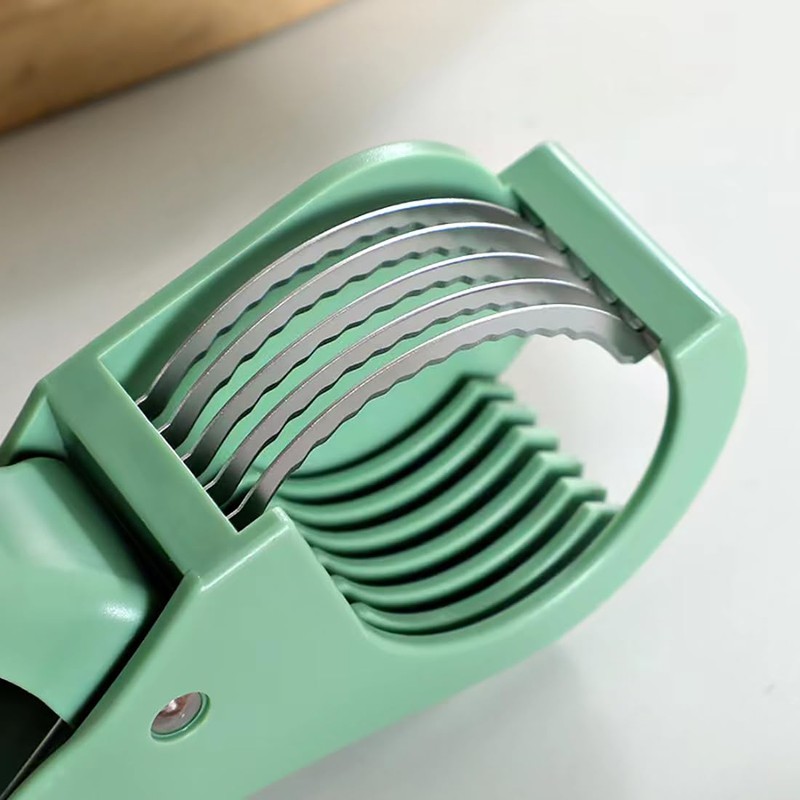 Salad Chopper with 5 Blades, Stainless Steel Vegetable Chopper, Lettuce