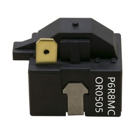 iRomehony Refrigerator PTC Starter Compressor Start Relay Replacement For P6R8MC OR0505 1 pin Fit for LG Magic Chef Refrigerator dehumidier PTC Starter