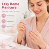 Derlaier Nano Glass Nail File 3 Pack, Professional Manicure Pedicure