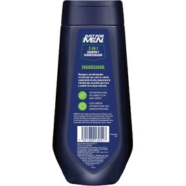 Just For Men Shampoo y Acondicionador 2 en 1 Engrosador con Biotina 295mL