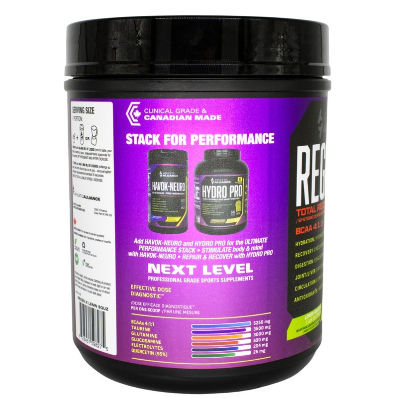Regen X Total Recovery System BCAA 4:1:1+ Lemon Squeeze 33