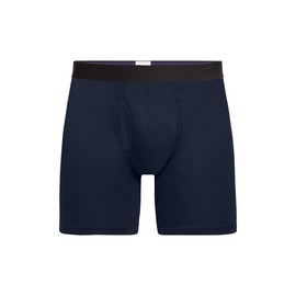 MeUndies – Men’s Ball Caddy Boxer Brief with Built in Pouch Support, Micro Modal, Moisture Wicking, Ultra Soft Dark Sapphire