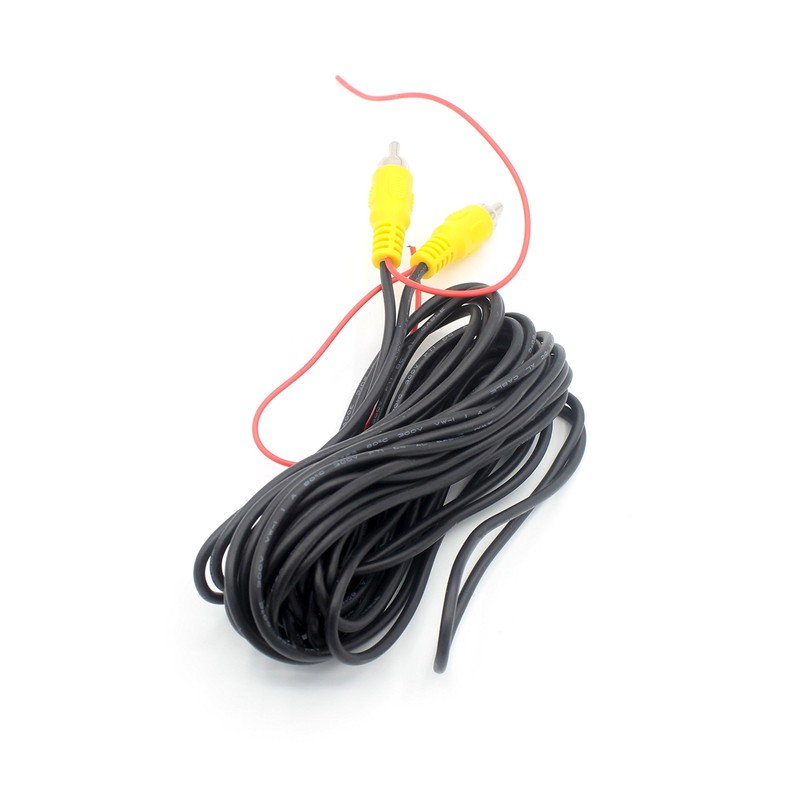 LoongGate Car Backup Camera RCA Video Cable - Reverse Rear