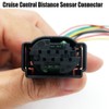 IBVIBV Front Cruise Control Radar Sensor Connector Plug Pigtail Compatible