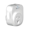Sansai 2 x USB Europe Travel Adaptor