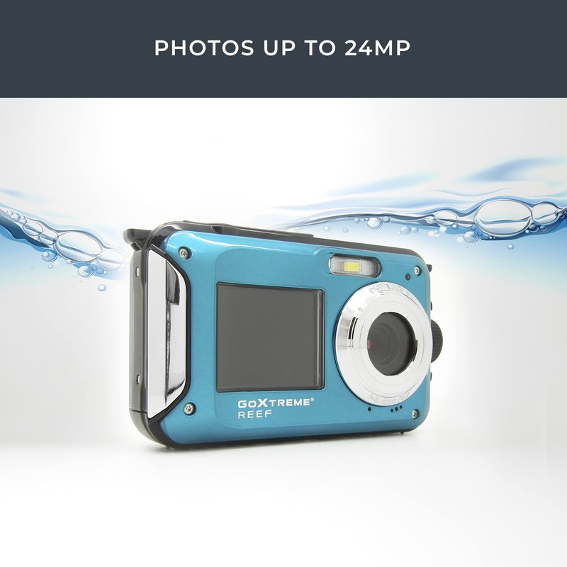 GoExtreme 20154 Reef 4K Action Camera - Blue