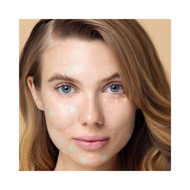 Paleta correctora de contornos Beauty Creations Snatchtural camo fórmula cremosa