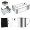 Camping Mess Tin, 8 Pcs Camping Mess Tins for Camping