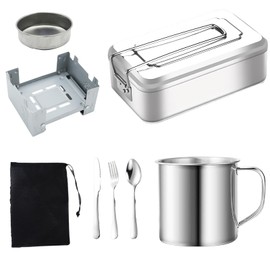 Camping Mess Tin, 8 Pcs Camping Mess Tins for Camping