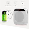 YCWF Portable Voice Amplifier for Teachers,Rechargeable Portable Microphone with Speaker,Wired