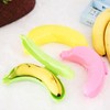 Jinshining Yellow Banana Protective Case Banana Protector Box Holder Banana