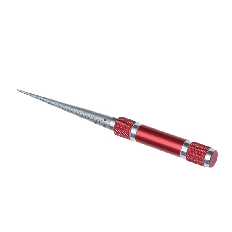 Aperture Gauge Tapered Hole Ruler Stainless Steel Inner Hole Diameter