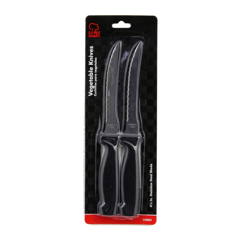 Chef Craft Select Vegetable Knife, 4.5 inch blade 8.5 inches