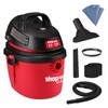 Shop-Vac 2.5 Gallon 2.0 Peak HP Wet/Dry Vacuum, Portable Compact