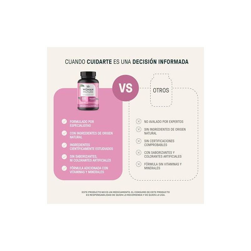 Life 360 Multivitamínico Colágeno Inositol Calcio Vitamina B12 220 Cápsulas