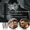 WhaleO 7 Piece Comb Set Styling Comb Men Comb Men's