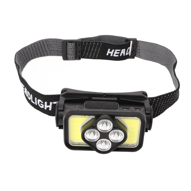 COB Head Lamp USB Rechargeable Led Head Lamp IPX4 Waterproof