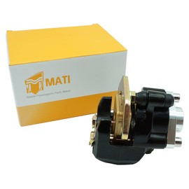 M MATI Rear Brake Caliper & Pads for Yamaha YFZ450 2004 2005 without Parking Brake 5TG-2580W-00-00