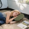UWILLION Camping Pillow with Ice Silk Memory Foam Cover -
