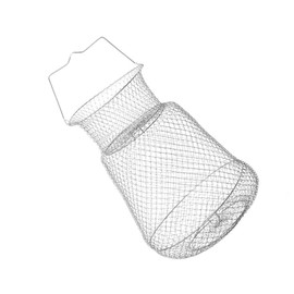 SUPVOX Zinc Plated Iron Wire Fishing Net Crab Lobster Net for Lake Fishing Accessories Hole Durable Design for Easy Storage for Catching Fish and Shellfish