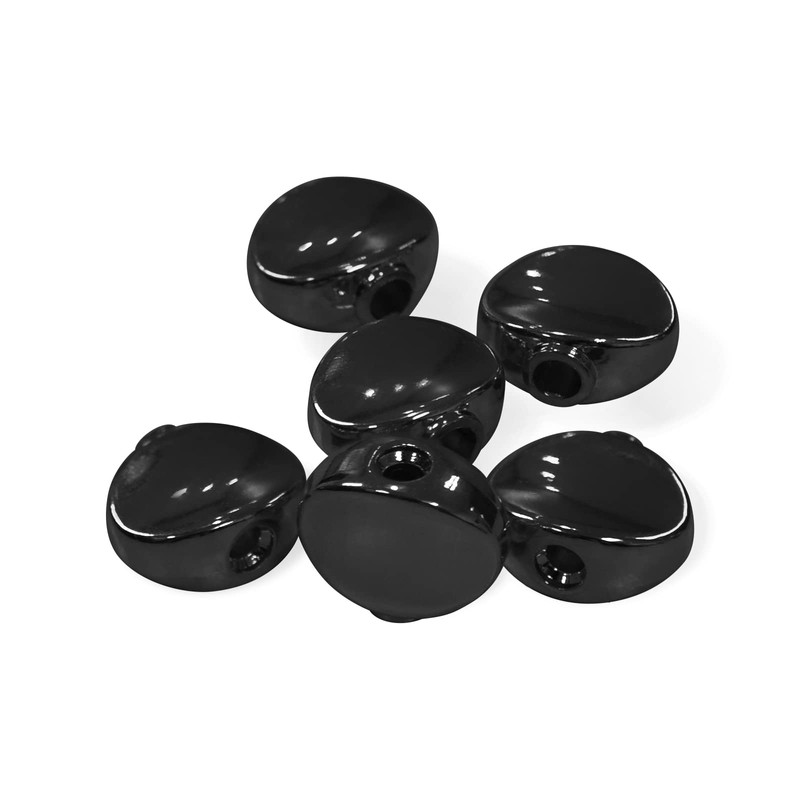 MAXCHEER 6PCS Metal Big Square Shape Guitar Tuning Peg Tuners