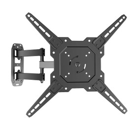 H&C(hcck&Cllassp) Full Motion Articulating TV Monitor Wall Mount Bracket for 23'' to 55'' TVs Articulating Arms Swivel Tilt Extension Rotation for Corner Motorhome Max VESA 400x400 Max Load 67 lbs