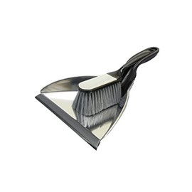 Brushmann Stainless Steel Dustpan and Brush Set