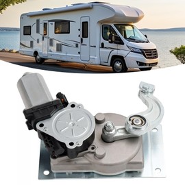 379160 RV Gear Box Linkage A with 676061 Entry Gear Motor, Compatible with Lippert Kwikee Electric Steps Series 28A 30 32 33 34 35 36 38 40, Replace# 1101425 1101428 379147 366043 214-1001 369506