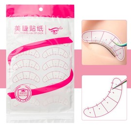 50 Pestañas y 140 Parches Extensión De Pestañas Entrenamiento de Extensión de Pestañas utencilios para pestañas para practicar pestañas de práctica Parches Guía Para Extensión De Pestañas