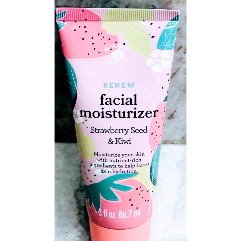 Bolero Ship N 24 Hours. New-Bolero Strawberry Seed/Kiwi Facial Moisturizer