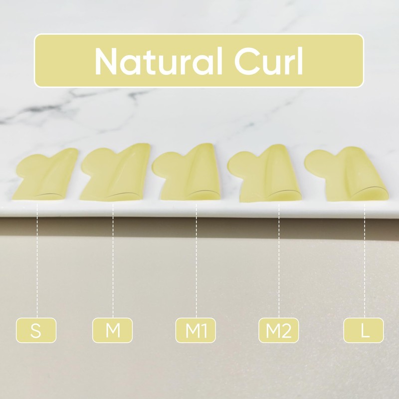 Libeauty まつげパーマパッド かわいいマウス型 再利用可能まつげリフトシールド セルフ粘着性極度の柔らかいまつ毛パーマロッド 10枚入り/5サイズ まつげパーマツール