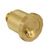 BesNPT Brass 1/4" NPT Male Air Vent Valve Automatic Float
