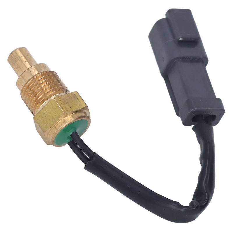 2Pin Excavator Water Temperature Sensor Brass High Accuracy Robust Water