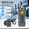 BJTDLLX Variable Speed Motor, 250W 5K Gear Motor + Reducer
