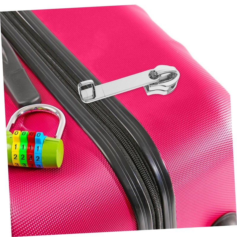 SHINEOFI 4pcs Heavy Duty Luggage Zipper Pull Replacement Double Explosion