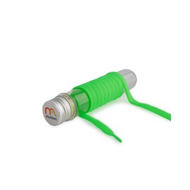 Mumka Shoes Length 120 cm - Durable and Elastic Shoelaces - for Everyday Use Colourful, Green Fluorescent, 120 EU, Fluorescent green