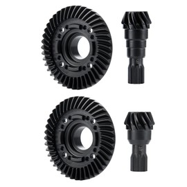 LSG 42T 13T Diff Gears Set, Carborn Steel Front/Rear Diff Ring + Pinion Gear for Tra-xxas 1/5 X-Maxx Xmaxx 6S / X Maxx 8S / XRT 8S RC Upgrades Part (Front +Rear)