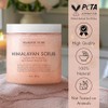 Majestic Pure Himalayan Salt Body Scrub with Lychee Oil, Exfoliating