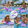 2 Pack Inflatable Dolphin Beach Inflatables 90cm Large Dolphin Float