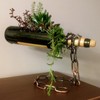 YHan Novelty Magic Wine Bottle Holder - Floating Steel Link