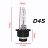 2pcs D4S 12000K HID Bulbs 12V 35W Xenon HID Bulbs