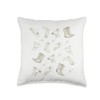 Tan Horses Running Majestic Boots Hats Western Pattern Throw Pillow