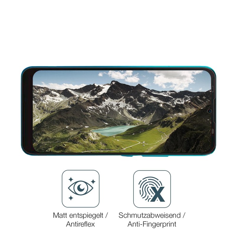 dipos I 4x Schutzfolie matt passend für Mobicel Epic Folie