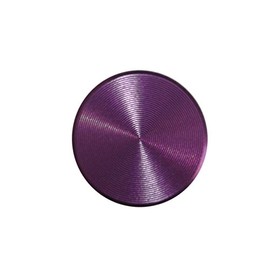 Coloured Metal i Phone 6 5s 5c 5 4 3 home Button Stickers, i phone home button stickers decals, i pad, i pod i phone accessories (Purple Plain)